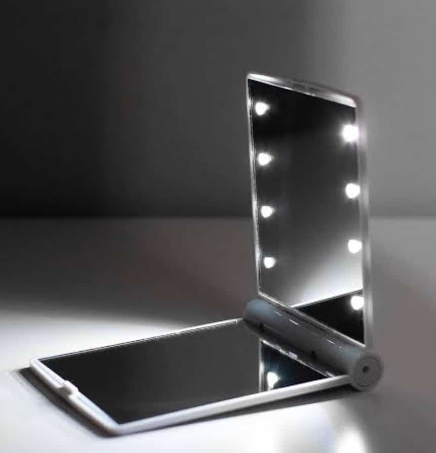 ESPEJO LED PLEGABLE